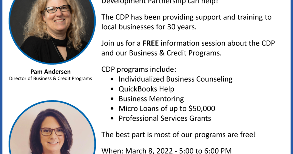 Community Development Partnership Meet the CDP at the Eastham…